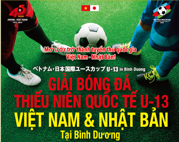 Giải bóng đá thiếu niên quốc tế U-13 Việt Nam & Nhật Bản